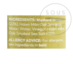 Online Halen Mon Smoky Dijon Mustard, 200g Ingredients Brands|Made In The Uk