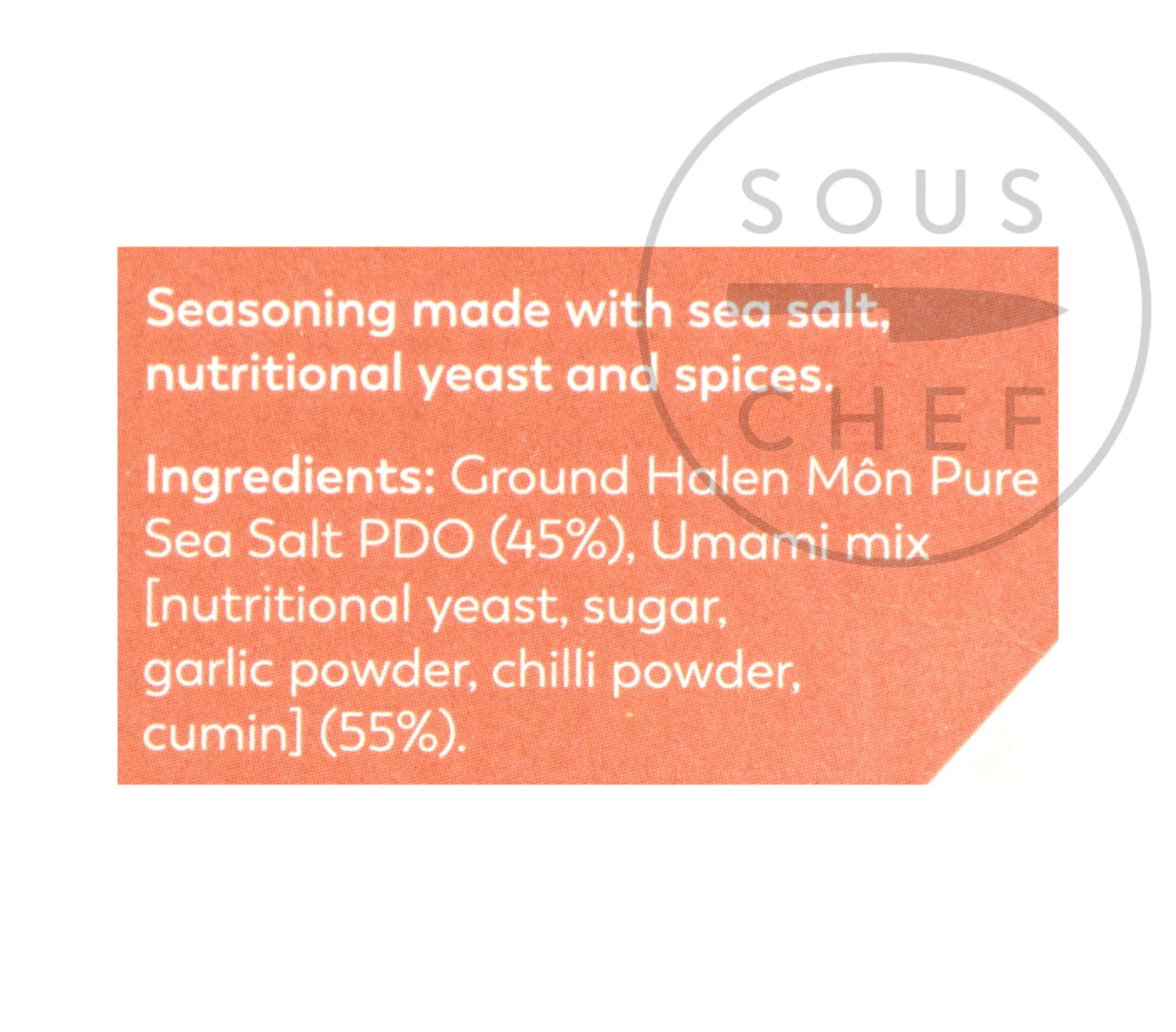Clearance Halen Mon Umami Sea Salt, 100g Ingredients Brands|Made In The Uk