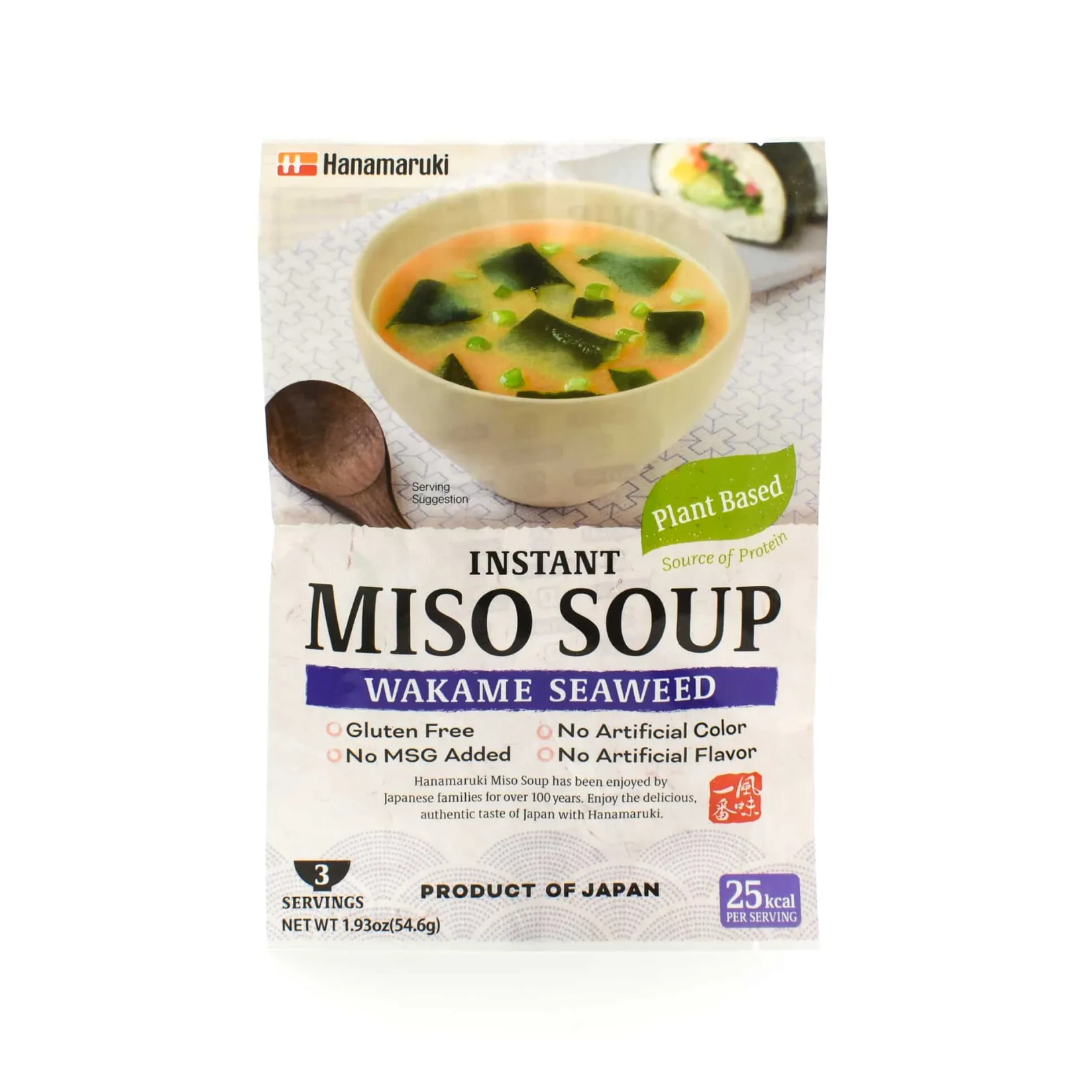 Sale Vegan Instant Miso Soup Wakame, 3 pack Ingredients Brands|Japanese Ingredients