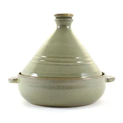 Discount Handmade Glazed Stoneware Tagine, 23cm Middle Eastern Ingredients|African Ingredients