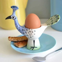 Hot Peacock Egg Cup, 14cm Tableware Brands