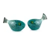Outlet Set of 2 Blue Fish Salt & Pepper Shakers, 10cm Table Setting|Kitchen Tools & Utensils