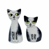 New Set of 2 Cat Salt & Pepper Shakers, 9.5cm Table Setting|Kitchen Tools & Utensils