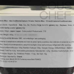 Sale Hatcho Miso Traditional 18 Month Matured Miso, 400g Ingredients Brands|Sauces & Condiments
