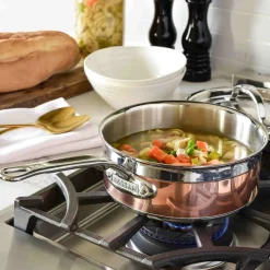 New Copperbond Saucepan, 18cm Pots & Pans