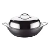 Online Nanobond Wok with Lid, 36cm Pots & Pans