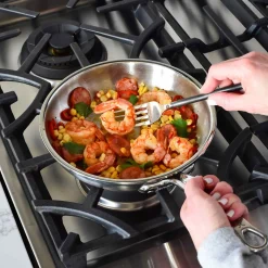 Sale Probond Stainless Steel Frying Pan, 28cm Pots & Pans