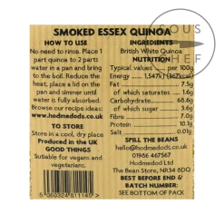 Sale British Smoked Quinoa, 300g Ingredients Brands|Made In The Uk