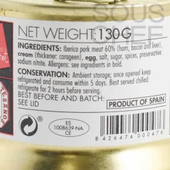 Hot Iberico Ham Pate, 130g Ingredients Brands|Snacks