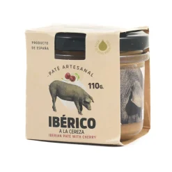 Iberico Pate with Cherries, 110g Spanish Ingredients|Snacks