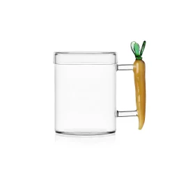 Carrot Mug with Lid Tableware Brands