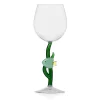 Discount Green Fish and Seaweed Wine Glass, 350ml Tableware Brands|Table Setting