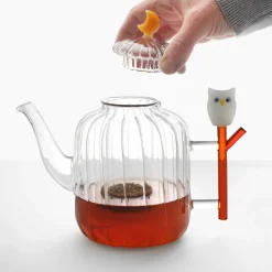 Clearance Optic Owl & Moon Teapot, 1 Litre Tableware Brands