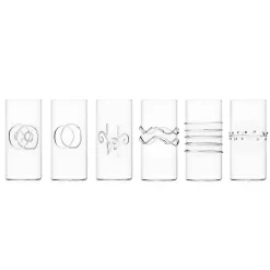 Discount Set of 6 Longdrink Glasses, 400ml Tableware Brands