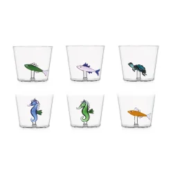 Set of 6 Marine Garden Tumblers Tableware Brands