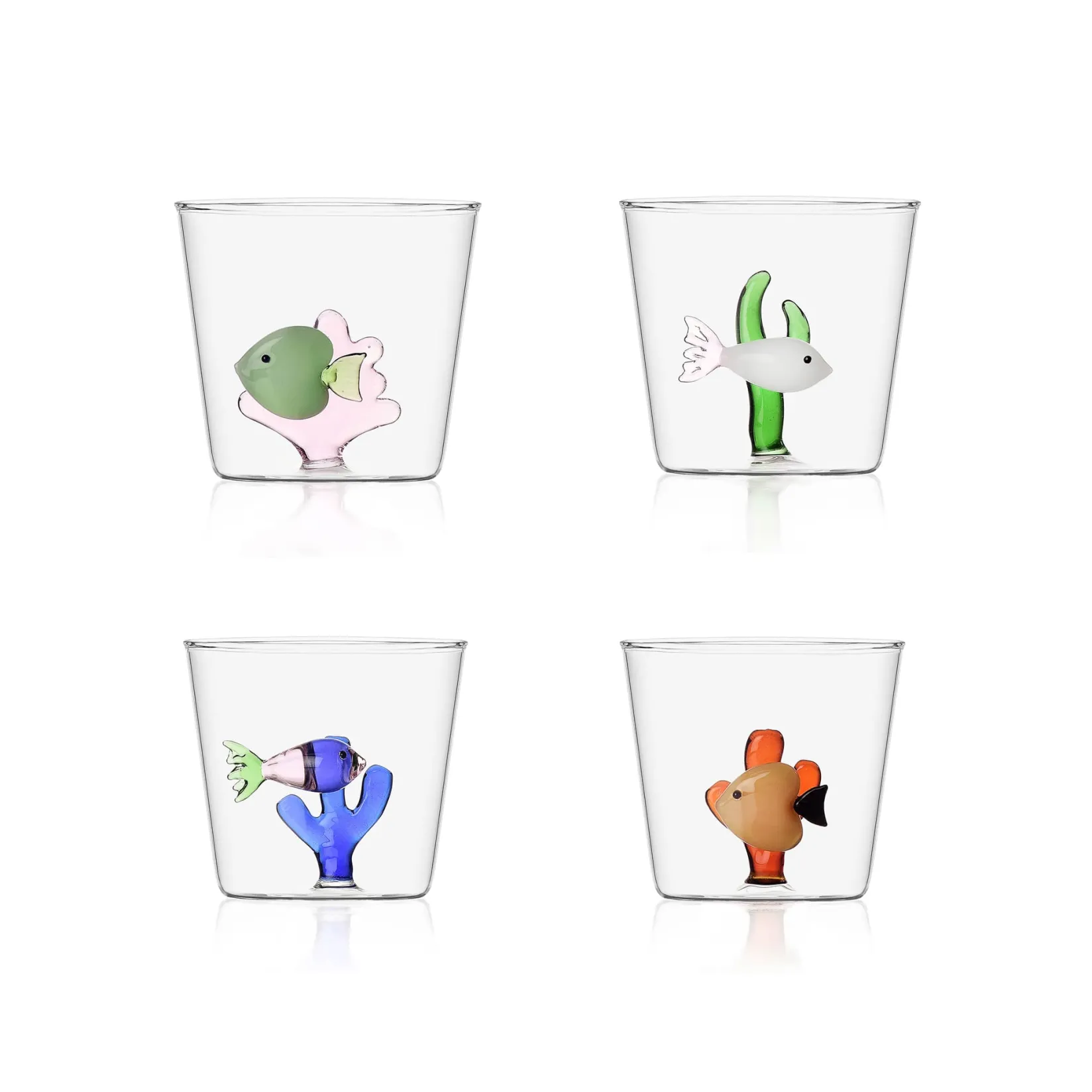 Best Set of 4 Fish Tumblers Tableware Brands