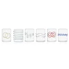 Set of 6 Assorted Water Tumblers, Assorted Colours Tableware Brands|Table Setting