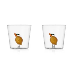 New Set of 2 Lemon Tumblers, 300ml Tableware Brands