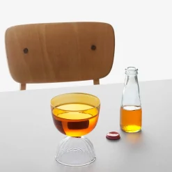 Outlet Tutu Amber Water Glass Tableware Brands|Table Setting