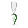 Clearance White Flower Optical Champagne Flute, 160ml Tableware Brands