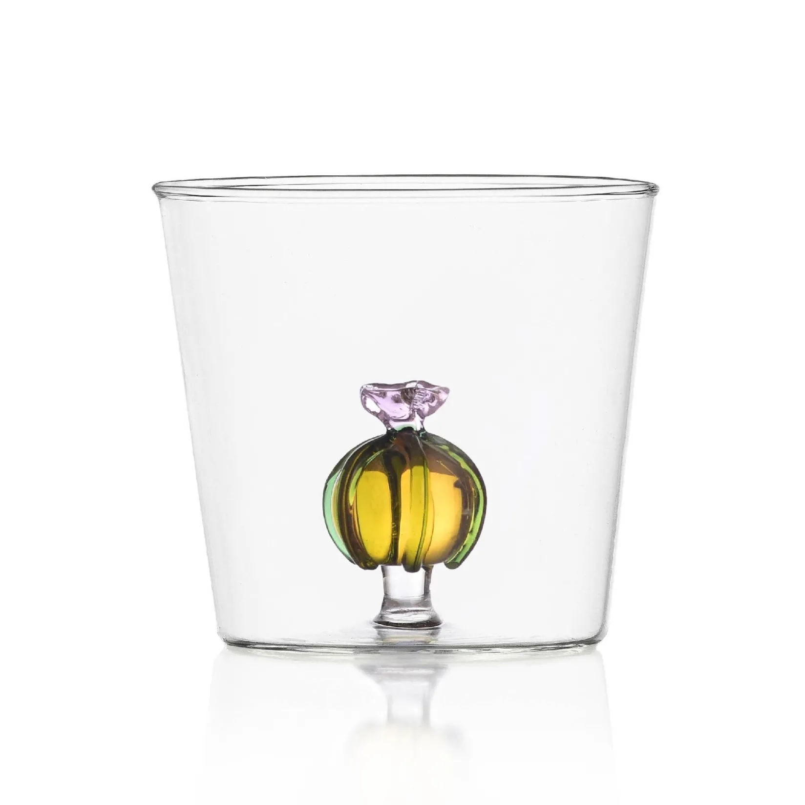 Sale Yellow Cactus with Flower Tumbler, 300ml Table Setting|Drinking Glasses