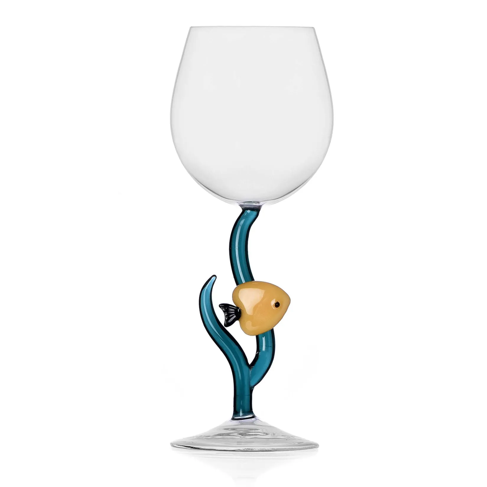 Discount Yellow Fish and Seaweed Wine Glass, 350ml Tableware Brands|Table Setting