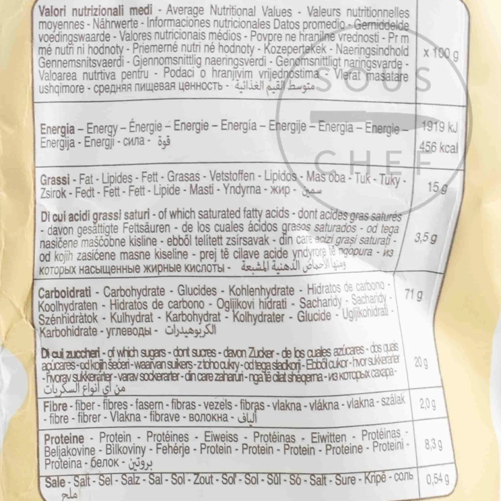 Il Borgo del Biscotto Shortbread Cream Biscuits, 350g Ingredients Brands|Cakes & Bakery