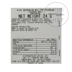 Discount Instant Ochazuke Rice Seasoning - Nori, 4 x 6g Ingredients Brands|Japanese Ingredients