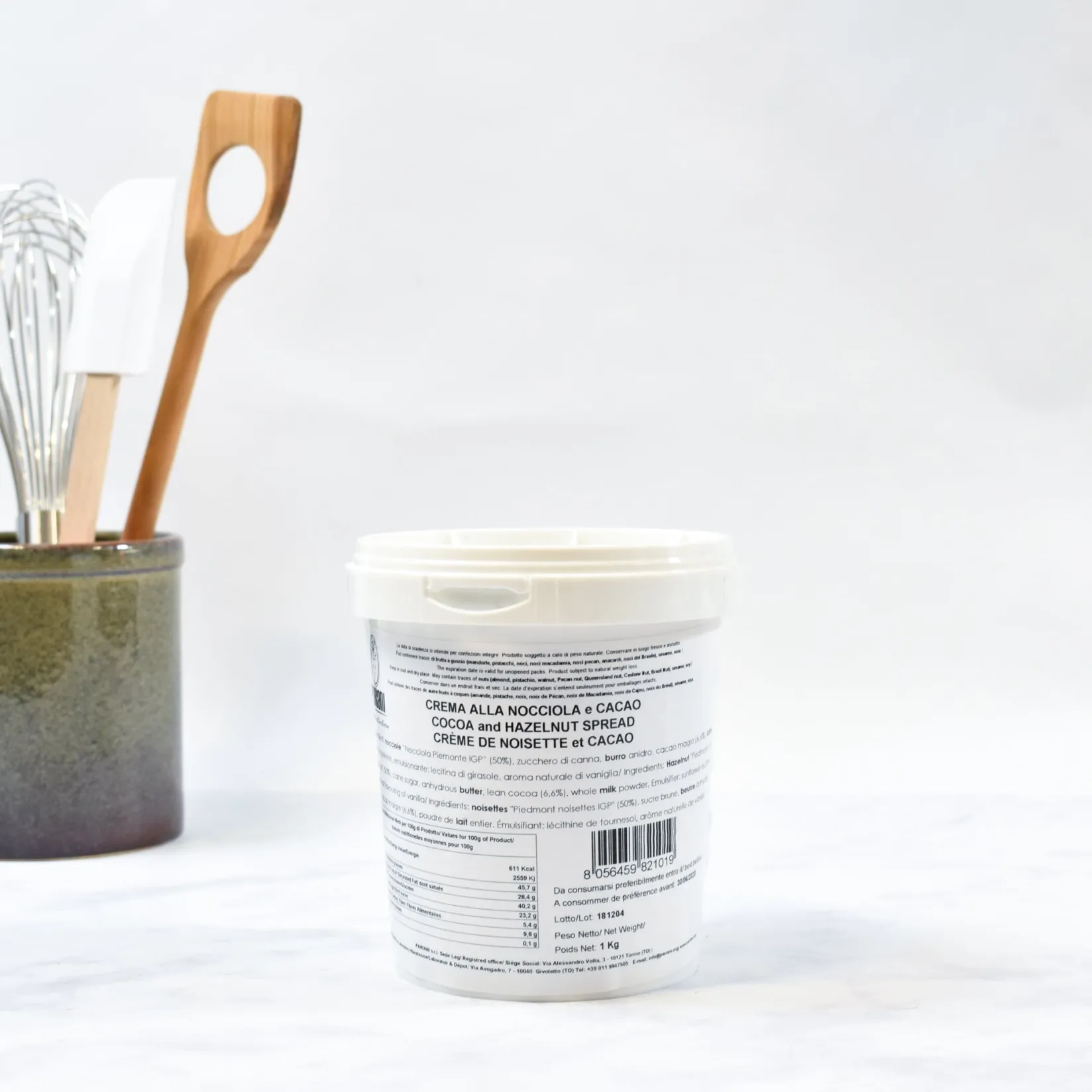 Discount Italian Hazelnut Gianduja Paste, 1kg Ingredients Brands|Italian Ingredients