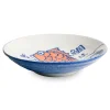Hot Japanese Fish Shallow Bowl, 21.5cm Japanese Ingredients|Japanese Tableware
