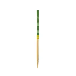 New Japanese Green Stripe Cooking Chopsticks, 33cm Japanese Ingredients|Cutlery