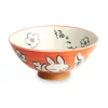 Discount Japanese Kawaii Red Rabbit Rice Bowl, 14cm Japanese Ingredients|Crockery & Dinnerware