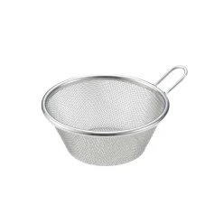 Sale Japanese Stainless Steel Deep Strainer for Prep Bowl, 13cm Japanese Ingredients|Kitchen Tools & Utensils