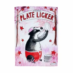 New Champion Plate Licker Tea Towel Kitchen Textiles & Clothing