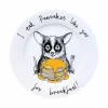 Sale I Eat Pancakes Like You For Breakfast! Side Plate, 20cm Tableware Brands|Made In The Uk