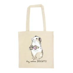 New May Contain Biscuits! Guinea Pig Tote Bag Tableware Brands|Made In The Uk