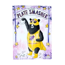 Clearance The Amazing Plate Smasher Tea Towel Kitchen Textiles & Clothing