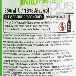Sale Chamisul Green Grape Soju 13V, 350ml Ingredients Brands|Drinks