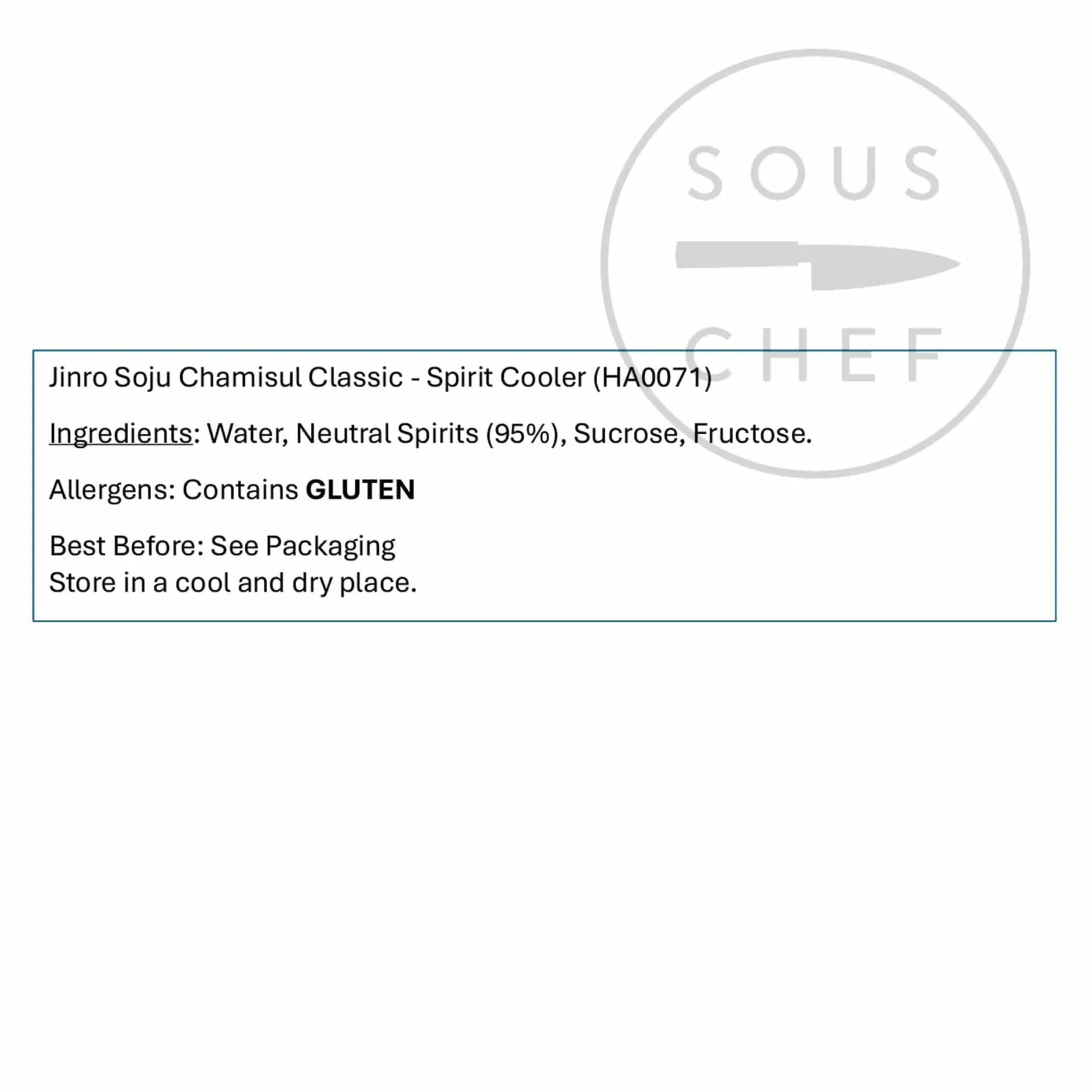 Best Jinro Soju Chamisul Classic ABV 20.1%, 350ml Korean Ingredients|Drinks