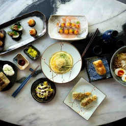 Outlet Kaki Serving & Sushi Plate, 36 x 16cm Tableware Brands|Japanese Ingredients