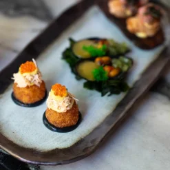 Outlet Kaki Serving & Sushi Plate, 36 x 16cm Tableware Brands|Japanese Ingredients