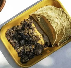 Hot Kapka x Sous Chef Colourblock Enamel Roasting Dish, 21cm, Pink & Yellow Baking Supplies & Equipment