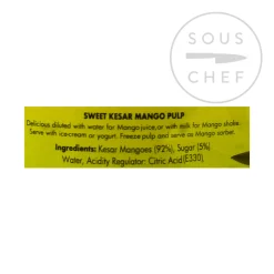 Sale Kesar Mango Pulp, 850g Ingredients Brands|Indian Ingredients