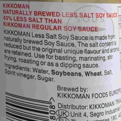 New Less Salt Soy Sauce, 975ml Japanese Ingredients|Sauces & Condiments