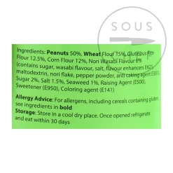 Online Peanuts Nori Wasabi Flavour, 230g Ingredients Brands|Southeast Asian Ingredients