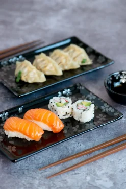 Kuro Hana Sushi Serving Set Tableware Brands|Japanese Ingredients