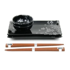 Kuro Hana Sushi Serving Set Tableware Brands|Japanese Ingredients