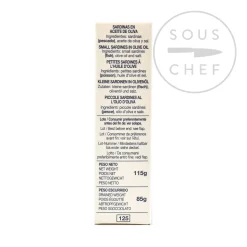 Clearance Sardinillas - Small Sardines, 115g Spanish Ingredients|Tinned Fish & Seafood
