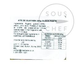 Sale Guava Paste, 240g Ingredients Brands|Mexican Ingredients