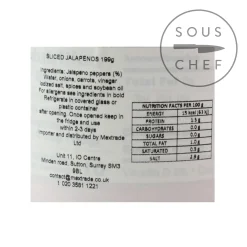 Hot Sliced Green Jalapeno Peppers, 199g Mexican Ingredients|Vegetables